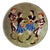 Vintage Puigdemont Ceramic Wall Plate, 1970s For Sale