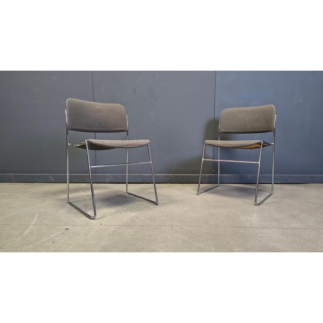 David Rowland 40/4 Chairs by David Rowland for Seid International, 1970s, Set of 6 For Sale - Image 4 of 12