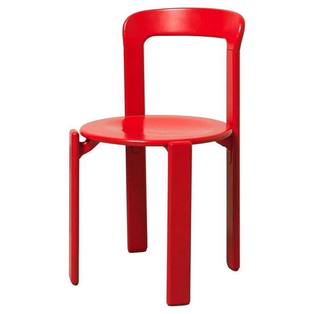 Wood Vintage Rey Chair by Bruno Rey for Dietiker, 1971 For Sale - Image 7 of 7