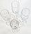 Mikasa Crystal Champagne Flutes- Set of Four For Sale - Image 4 of 11
