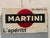 Vintage Martini Lapéritif Advertising Sign, 1973 For Sale - Image 6 of 6