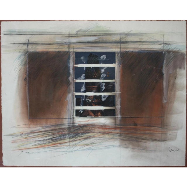 Schmid Heinrich, Berlin 2 from 1981 City View, 1981, Oil Painting on Canvas For Sale - Image 12 of 12