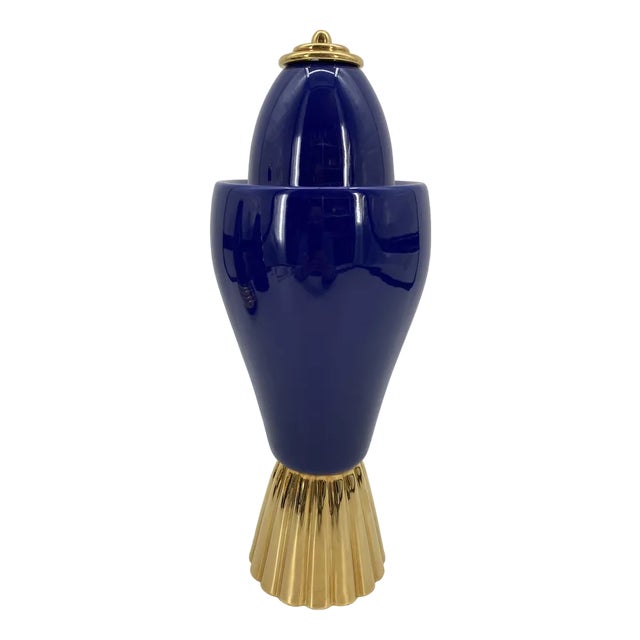 Lid Vase #3 900 Series by Uga La Pietra for Superego Editions, Italy, 1990s For Sale