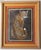 Cleo Plowden Leopard Style of Skilling British Colonial Traditional Realism Goldenrod Antique White Gray Original Oil Painting Cleo Plowden For Sale - Image 4 of 5