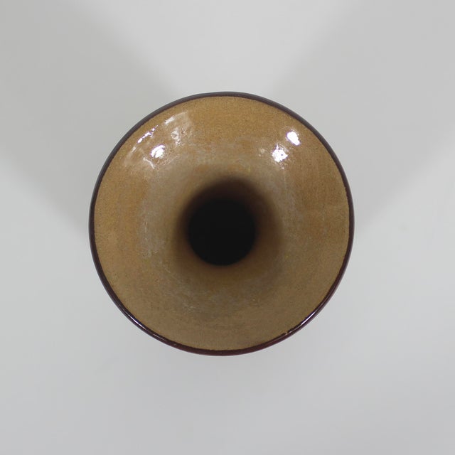 Width: 2 3/4 inches Height: 7 inches About this item Stunning and vibrant piece from Italy. The colours are rich and deep....