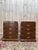 20th Century English Bedside Tables, Set of 2 For Sale - Image 10 of 10