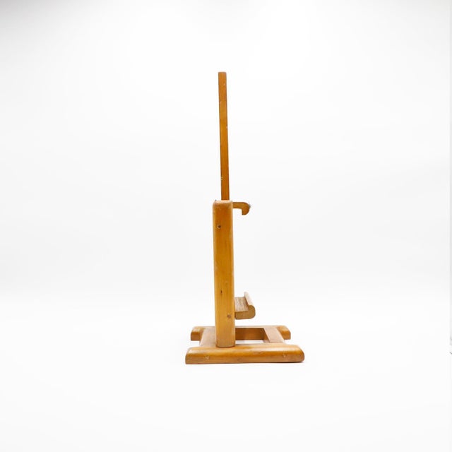 Antique Mexican Small Wood Artist Easel, circa 1950.