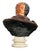 Life-size plaster bust depicting the roman emperor caracalla, bearing the mark of the historic fonderia chiurazzi of...