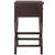 Maxine Accent Table with Storage Drawer in Walnut For Sale - Image 9 of 10