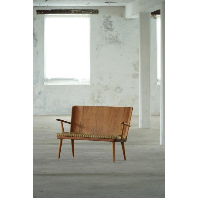 Swedish Fur and Pine Bench by Göran Malmvall for Karl Andersson & Söner, 1950s For Sale - Image 15 of 18
