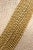 1950s Vintage Gold Wash Over Sterling Silver Beaded Strand Link hbhhhNecklace With Egyptian Clasp For Sale - Image 5 of 9