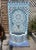 Blue & White Moroccan Tile Wall Fountain For Sale In Los Angeles - Image 6 of 6