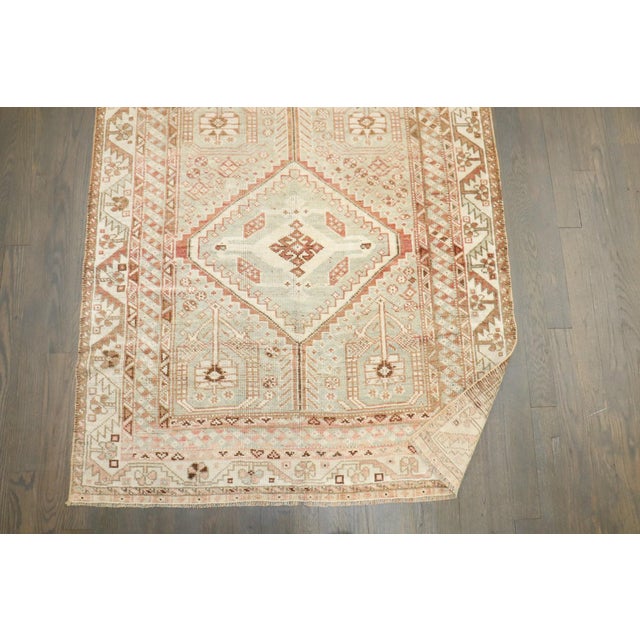 an early 20th-century neutral color Persian Shiraz Runner