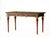 20th century George III style side table/desk with Italian marble/semi-precious stone specimen chess board table top...