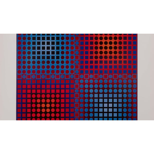 Victor Vasarely, EG 1 2, Etching For Sale - Image 4 of 6