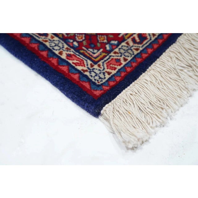 Traditional Vintage Sarouk Rug 2'3'' x 4'5'' For Sale - Image 3 of 11