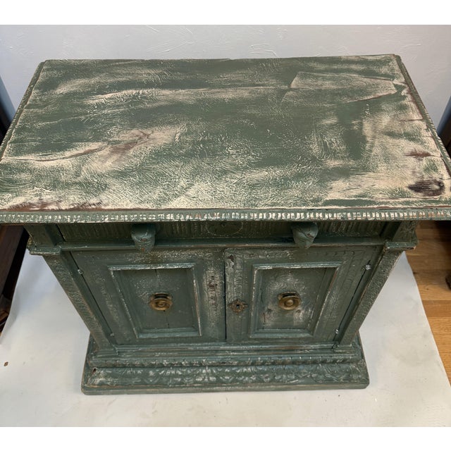 Small 17th Century Italian Renaissance Cabinet For Sale - Image 4 of 11