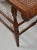 Wood British Colonial Handwoven Cane Turned Wood Spindle Frame Chaise Lounge Daybed For Sale - Image 7 of 13