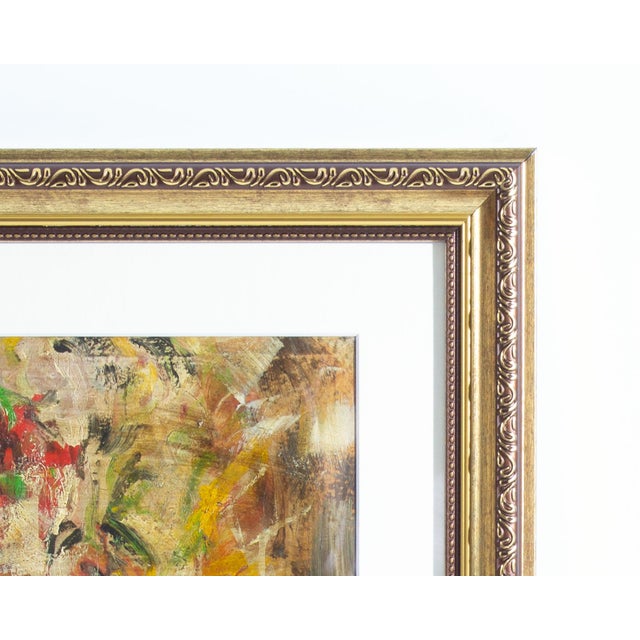 1920s 1926 Abstract Still Life Oil Painting For Sale - Image 5 of 7