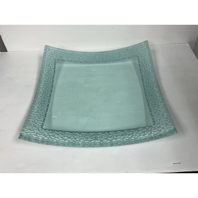 Modern Stephen Schlanser Studio Art Glass Large Bowl, Circa 1998 For Sale - Image 3 of 12