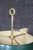 1950s French Directoire Louis XVI Style Gilt Metal & Tole Bouillotte Lamp For Sale - Image 4 of 14