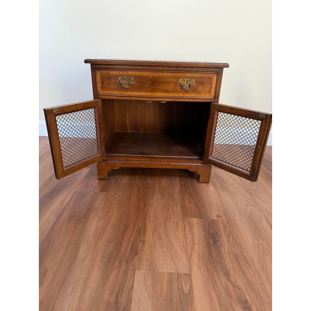 1980s 1980s Henredon Chippendale Mahogany Side Cabinet For Sale - Image 5 of 17