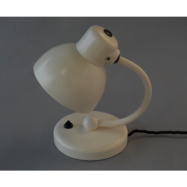 Night Stand Lamp No. 1227 St by Marianne Brandt and Hin Bredendieckvfor Kandem, Germany, 1940s, 1942 For Sale - Image 14 of 16