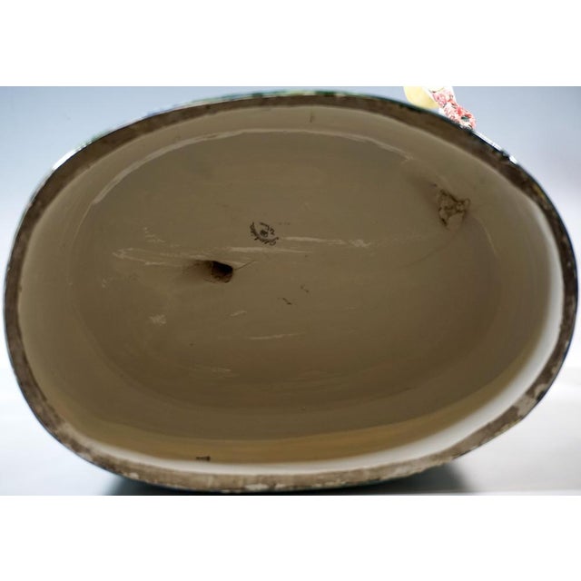 Large Art Nouveau Bacchante with Tiger Figurine by Rose for Goldscheider, Vienna, Austria, 1922 For Sale - Image 10 of 12