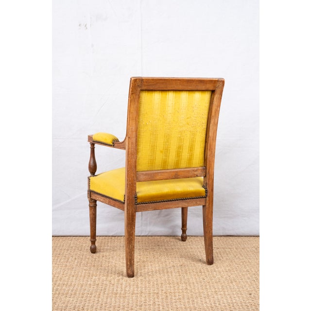 Set of 4 Antique French Armchairs For Sale - Image 9 of 11