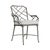 Brown Jordan Calcutta Arm Chair, Mica frame with Fusion Dove fabric For Sale - Image 12 of 12