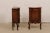 Italian 18th Century Italian Walnut 2-Door Bow Front Chests - a Pair For Sale - Image 3 of 12
