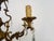 6-Light Cage Chandelier in Bronze with Glass Pendants, 1960s For Sale - Image 6 of 10