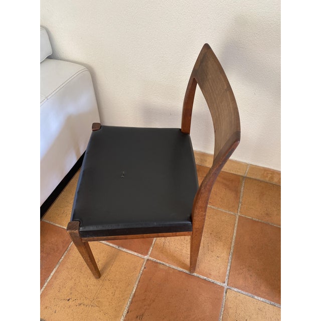 Black Teak Kobtiki Chair by Yngve Ekstrom for Hugo Troeds, 1960s For Sale - Image 8 of 13