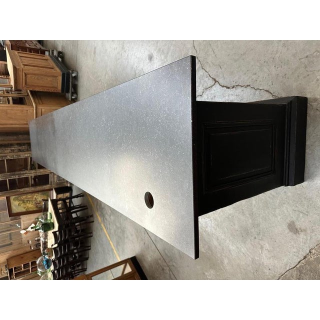 Huge Bar Counter Covered with Blue Stone For Sale - Image 11 of 15