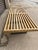 Mid-Century Modern 2000s Classic Herman Miller Mid Century Modern Slatted Wood Bench in the Style of George Nelson For Sale - Image 3 of 12