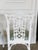 Mid 20th Century Mid 20th Century Pair of White Gesso Chinese Chippendale Armchairs For Sale - Image 5 of 8