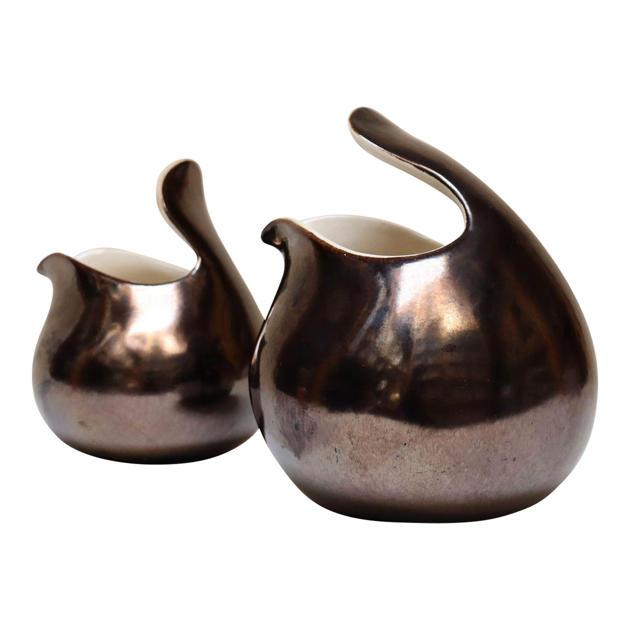 Set of Two Vintage Eva Zeisel Ceramic 