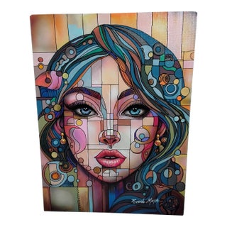 "Stylized Woman," by Ricardo Maya For Sale
