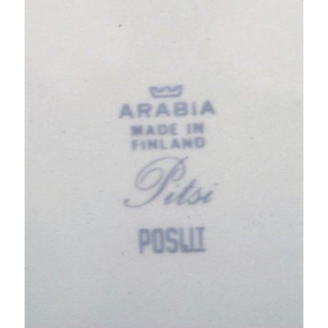 White Lace Lidded Tureen with Sauger by Raija Uosikkinen for Arabia, 1960s, Set of 2 For Sale - Image 8 of 9