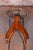 Brown Mid-Century Swivel Piano Stool in Beech and Steel, Czech, 1950s For Sale - Image 8 of 9