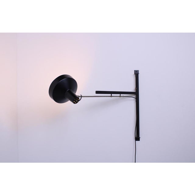 Metal Telescope Wall Light by Niek Hiemstra for Hiemstra Evolux, 1950s For Sale - Image 7 of 18