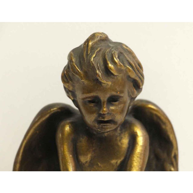 Vintage Plaster Angel Bookends a Pair Chairish