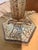 Antiqued Gold Crackle Finish Table Lamp With Acanthus Leaf Motifs - 33.5 Height For Sale In Charleston - Image 6 of 8