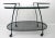 Mid-Century Modern 1950s Mid-Century Iron Bar Cart After Woodard For Sale - Image 3 of 11