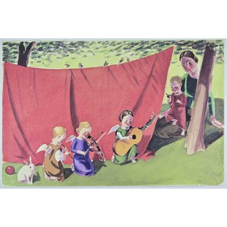 Jan Knap, In the Countryside, Lithograph, 1999 For Sale