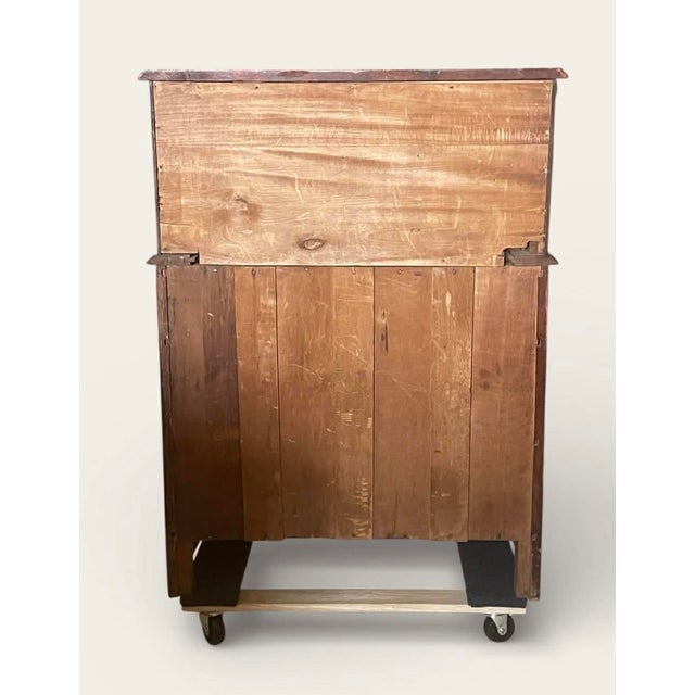 Vicorian Eastlake Barrel Top Desk C. 1870 For Sale - Image 10 of 18