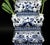 Blue and White Porcelain Tulipière Flower Pyramids in the Dutch Delft Style, Pair For Sale In Philadelphia - Image 6 of 9