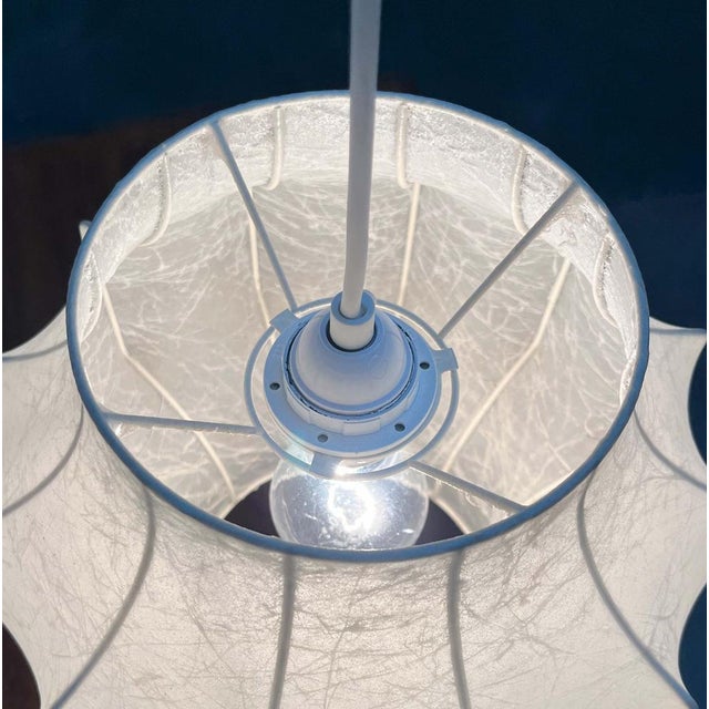 Mid-Century Modern Cocoon Pendant Lamp, 1960s For Sale - Image 17 of 18