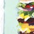 Just a Snack - Abstract Colorful Playful Burger Still Life Painting on Paper Original Artwork by Kellie Newsome For Sale - Image 4 of 8