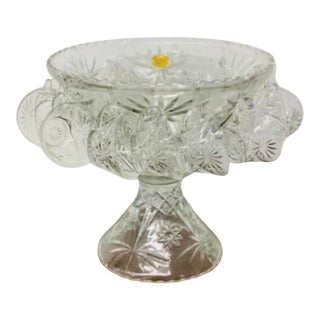 Vintage Eapg Anchor Hocking Punch Bowl Set For Sale